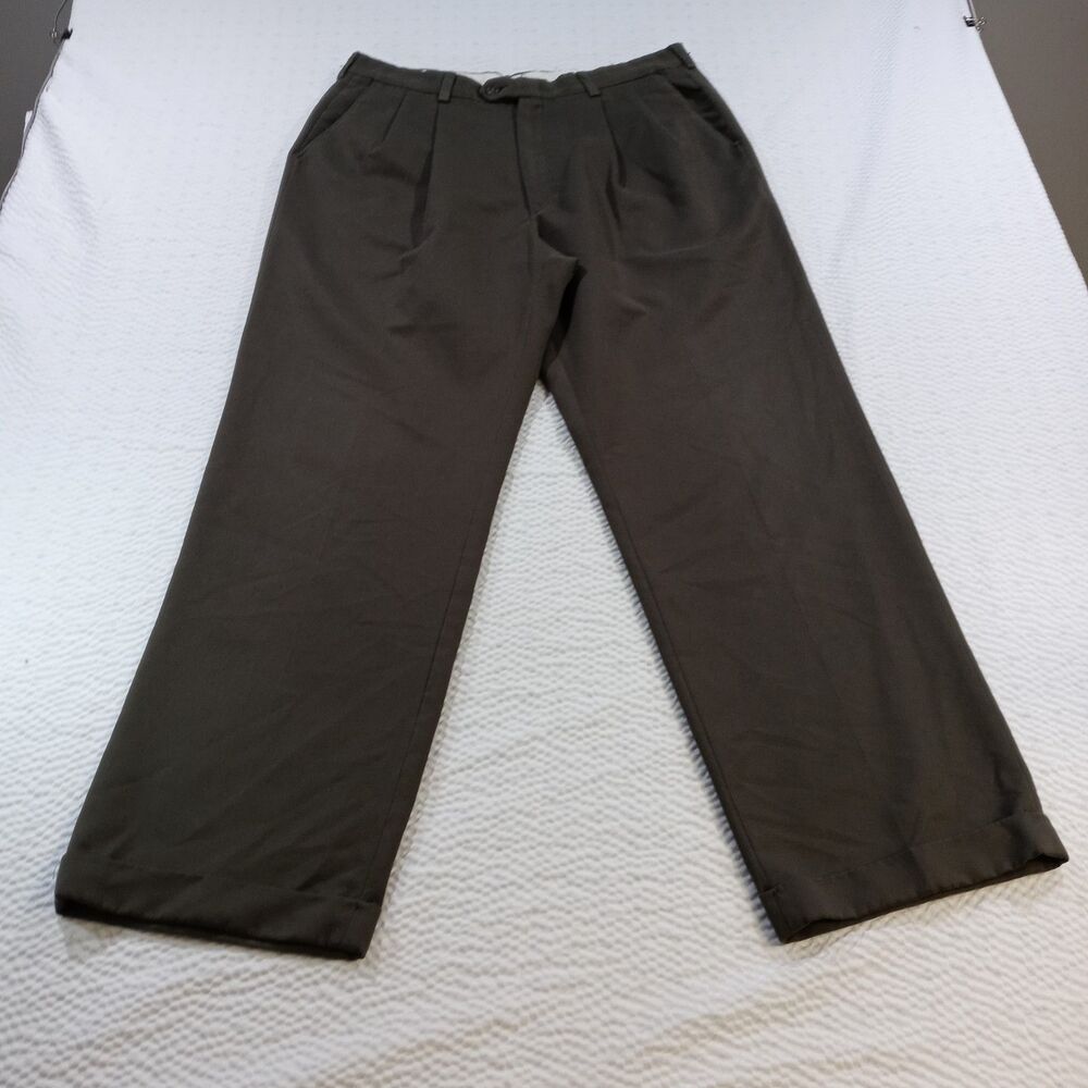 Haggar Men's Pleated Dress Pants